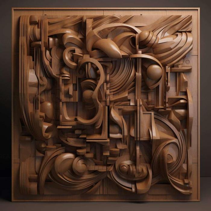 نموذج ثلاثي الأبعاد لآلة CNC 3D Art 